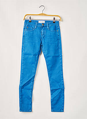 Jeans coupe slim bleu ACQUAVERDE pour femme