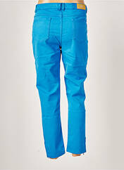 Pantalon droit bleu EMMA & ROCK pour femme seconde vue