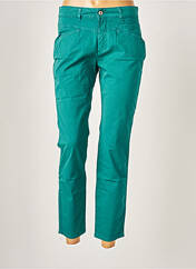 Pantalon droit vert ONE STEP pour femme seconde vue