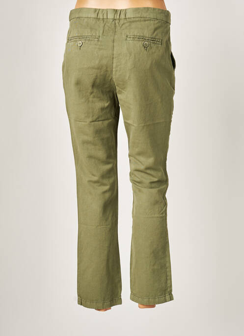 Pantalon droit vert ACQUAVERDE pour femme