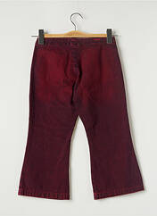Pantacourt rouge TEDDY SMITH INDUSTRY pour fille seconde vue