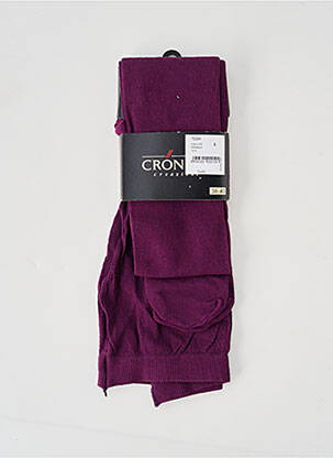 Collants violet CRONERT pour femme