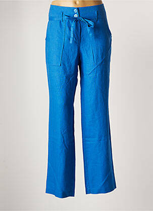 Pantalon chino bleu ZILCH pour femme