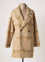 Manteau long beige INDI & COLD pour femme seconde vue