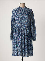 Robe courte bleu INDI & COLD pour femme seconde vue