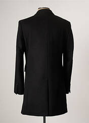 Manteau long noir IZAC pour homme seconde vue