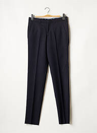 Pantalon chino tissage popeline taille normale bleu IZAC homme