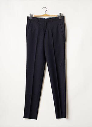 Pantalon chino tissage popeline taille normale bleu IZAC homme