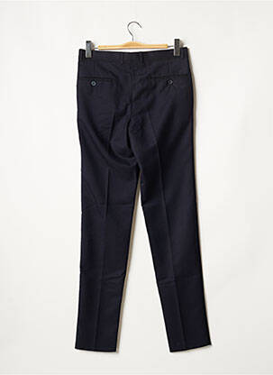 Pantalon chino tissage popeline taille normale bleu IZAC homme