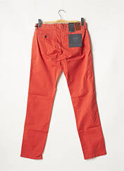 Pantalon chino orange IZAC pour homme seconde vue