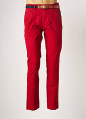 Pantalon chino rouge SELECTED pour homme seconde vue