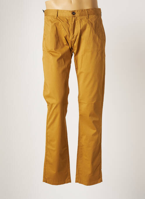 Pantalon chino marron IZAC pour homme