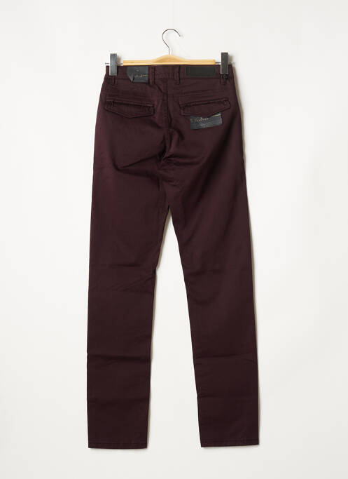 Pantalon droit violet IZAC pour homme