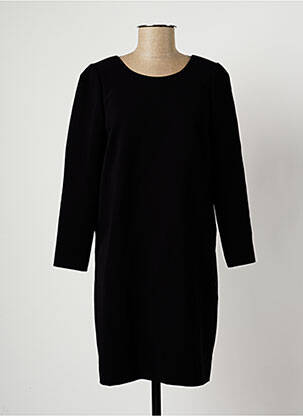Robe courte manches longues manches longues noir BARBARA BUI femme