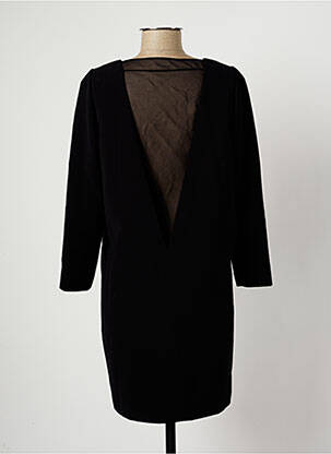 Robe courte manches longues manches longues noir BARBARA BUI femme