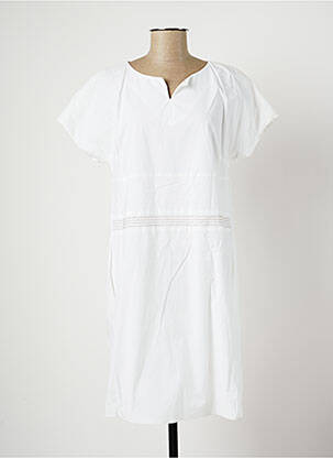 Robe mi-longue blanc FABIANA FILIPPI pour femme