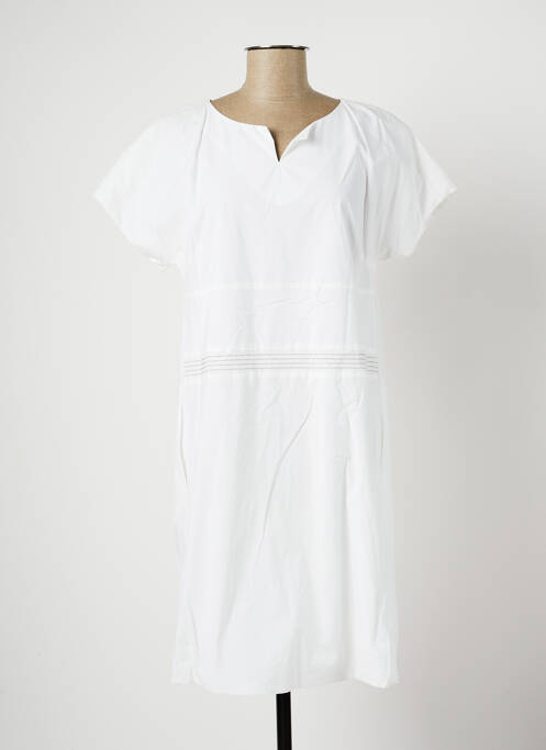 Robe mi-longue blanc FABIANA FILIPPI pour femme