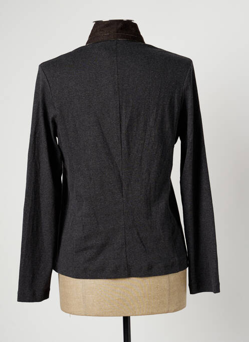 Gilet manches longues gris FABIANA FILIPPI pour femme