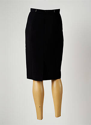 Jupe mi-longue taille normale noir BARBARA BUI femme