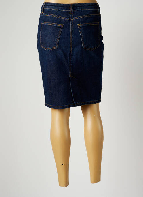 Jupe mi-longue bleu GANT pour femme