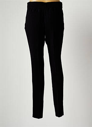 Pantalon droit tissage crêpe taille normale noir BARBARA BUI femme