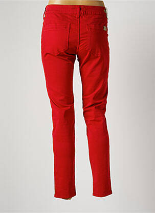 Jeans coupe slim slim taille normale rouge FIVE femme