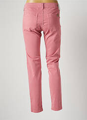 Jeans coupe slim rose FIVE pour femme seconde vue