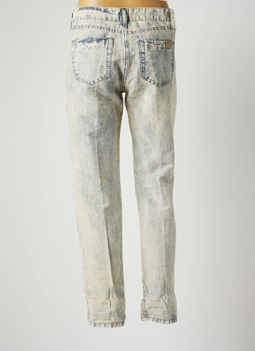 Jean coupe Mom blanc FIVE pour femme