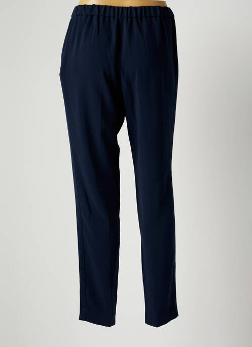 Pantalon droit bleu KNOTT pour femme