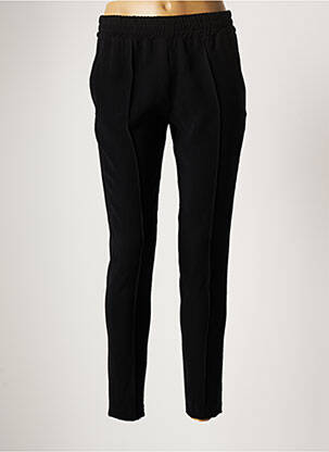 Pantalon slim taille élastique taille normale noir DENIM STUDIO femme