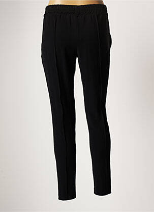 Pantalon slim taille élastique taille normale noir DENIM STUDIO femme