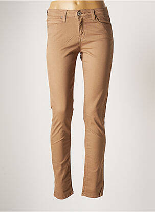 Jeans coupe slim slim taille normale blanc DENIM STUDIO femme