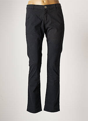 Pantalon slim taille élastique taille normale gris DENIM STUDIO femme