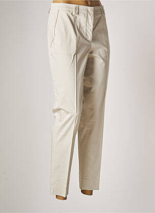 Pantalon chino beige FABIANA FILIPPI pour femme