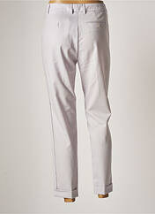 Pantalon chino gris FABIANA FILIPPI pour femme seconde vue