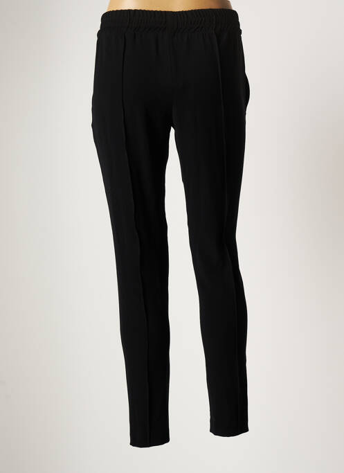 Pantalon slim noir DENIM STUDIO pour femme