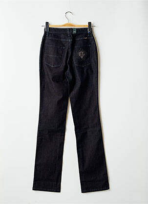 Jeans coupe droite broderie rivets taille normale bleu TRUSSARDI JEANS femme