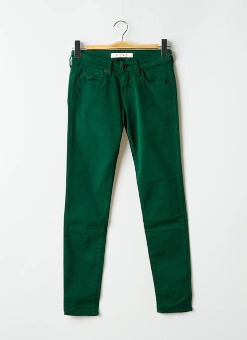 Pantalon slim vert FIVE pour femme