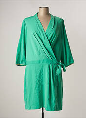 Robe courte vert VERO MODA pour femme seconde vue