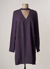 Robe courte violet VERO MODA pour femme seconde vue