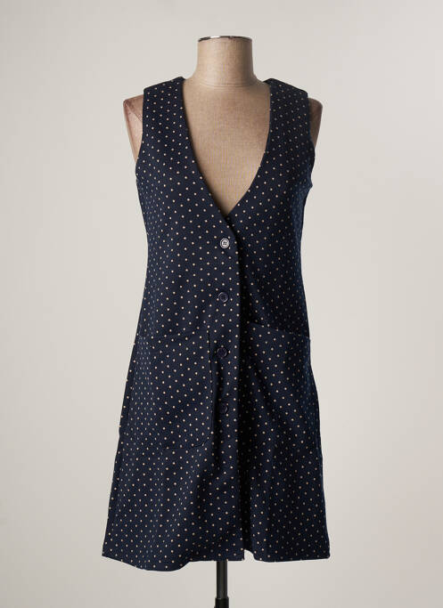 Robe courte bleu COMPAÑIA FANTASTICA pour femme