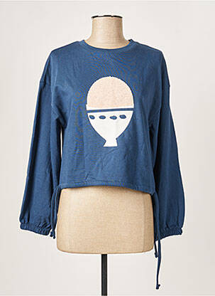 Sweat-shirt bleu COMPAÑIA FANTASTICA pour femme
