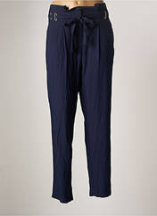 Pantalon chino bleu YUKA pour femme seconde vue