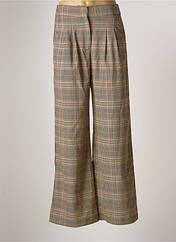 Pantalon large marron SUNCOO pour femme seconde vue