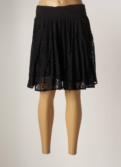 Jupe courte noir LA PETITE ETOILE pour femme