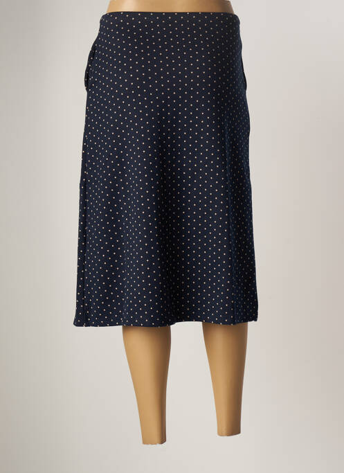 Jupe mi-longue bleu COMPAÑIA FANTASTICA pour femme