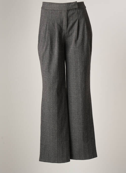 Pantalon large gris SUNCOO pour femme