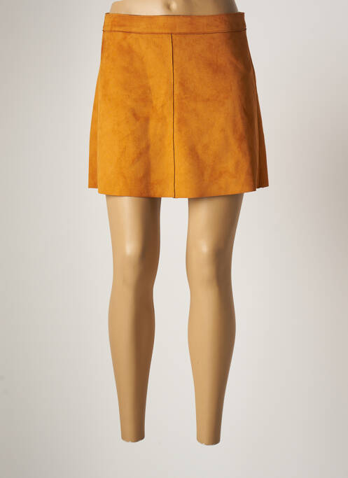 Jupe courte orange ONLY pour femme
