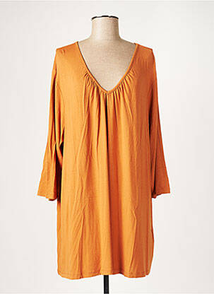 T-shirt orange ZHENZI pour femme