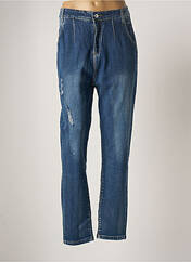 Jeans coupe slim bleu POMME ROUGE pour femme seconde vue